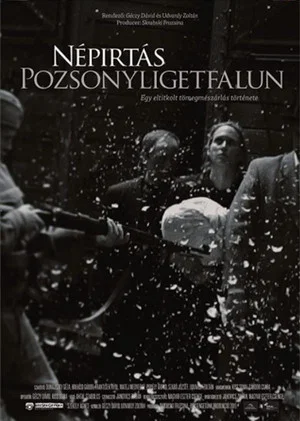 Постер: Népirtás Pozsonyligetfalun