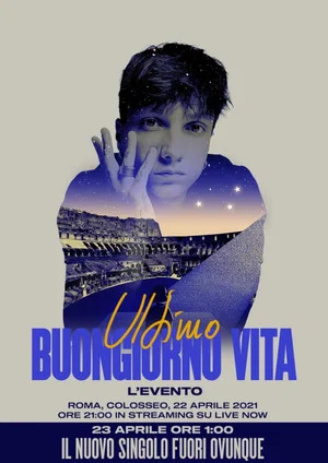 Постер: Ultimo: Buongiorno vita - L’evento, live al Colosseo