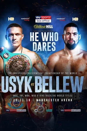 Постер: Oleksandr Usyk vs. Tony Bellew
