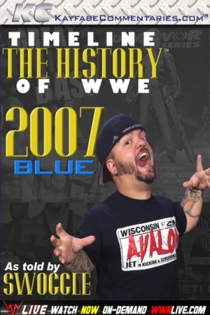 Постер: Timeline The History of WWE – 2007 Blue – As Told By Swoggle