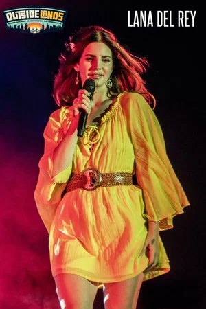 Постер: Lana Del Rey - Live at Outside Lands Festival