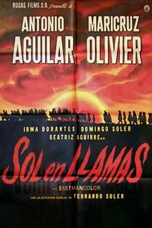 Постер: Sol en llamas