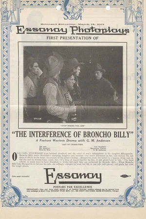 Постер: The Inference of Broncho Billy