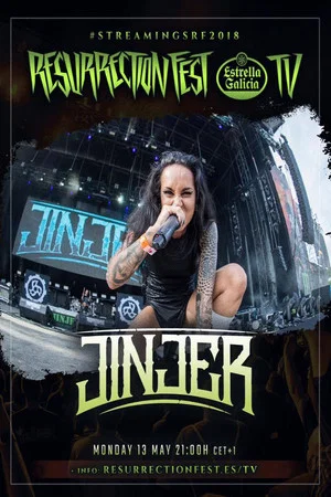 Постер: Jinjer - Live at Resurrection Fest EG 2018
