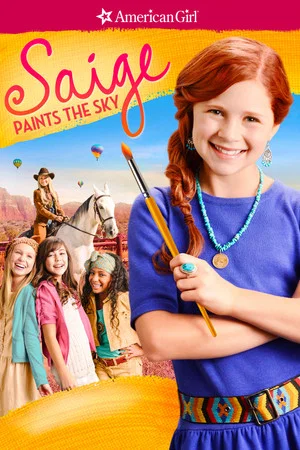 Постер: An American Girl: Saige Paints the Sky