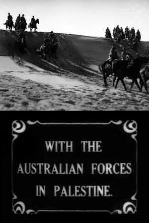 Постер: With the Australian forces in Palestine