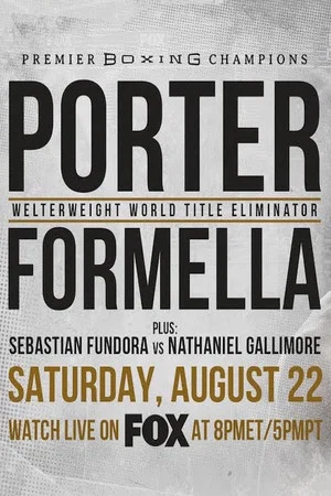 Постер: Shawn Porter vs. Sebastian Formella