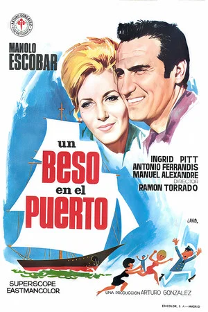 Постер: Un beso en el puerto