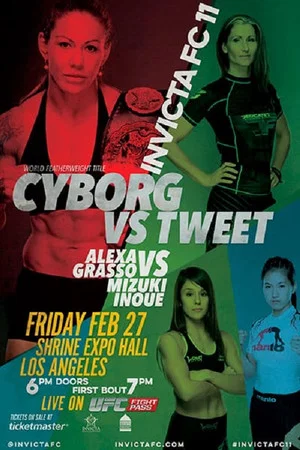 Постер: Invicta FC 11: Cyborg vs. Tweet