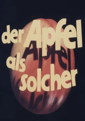 Постер: Der Apfel als solcher