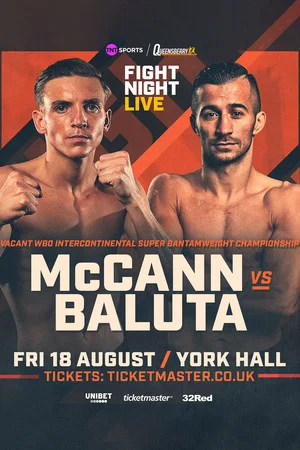 Постер: Dennis McCann vs. Ionut Baluta