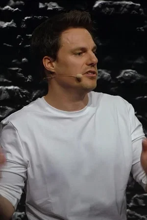Постер: Anders Stjernholm: Fra Blå til Rød til Vanvittig