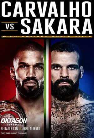 Постер: Bellator 190: Carvalho vs. Sakara
