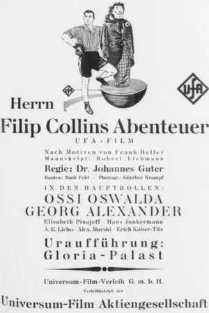 Постер: Herrn Filip Collins Abenteuer