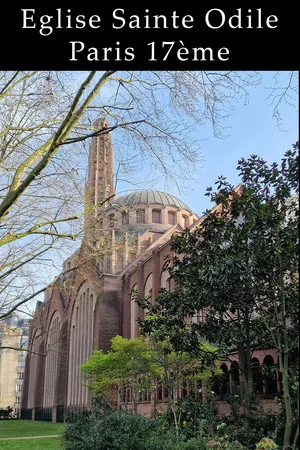 Постер: A la découverte de l'église Sainte-Odile de Paris, chef d'œuvre du XXe siècle