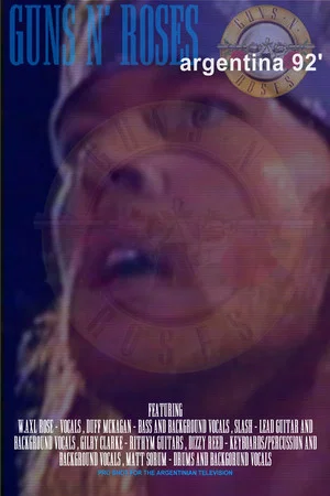 Постер: Guns N' Roses - Estadio River Plate - Buenos Aires, Argentina​