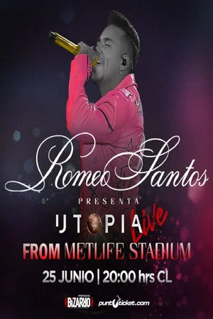 Постер: Romeo Santos: Utopia Live from MetLife Stadium
