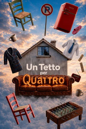 Постер: Un tetto per quattro