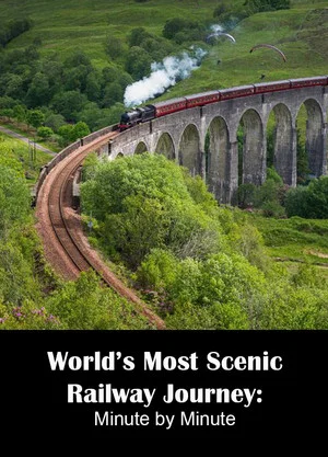 Постер: World's most scenic railway journey: Minute by minute.