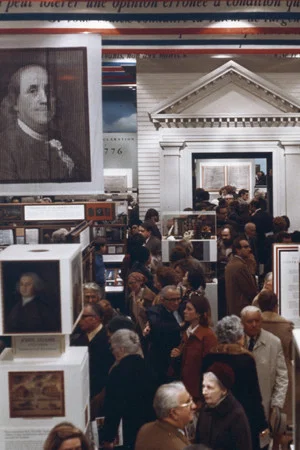 Постер: The World of Franklin and Jefferson: The Opening Of An Exhibition