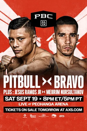 Постер: Isaac Cruz vs. Nestor Bravo