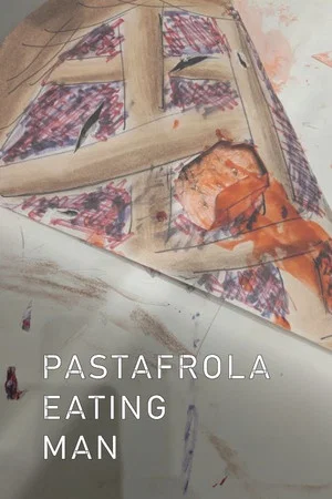 Постер: Pastafrola eating man