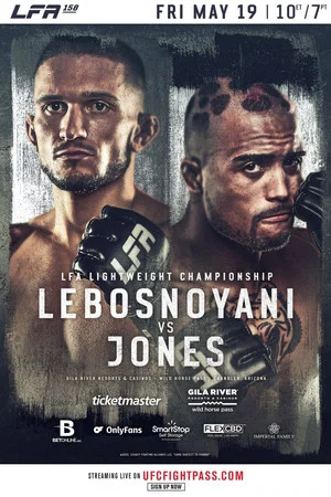 Постер: LFA 158: Jones vs. Lebosnoyani