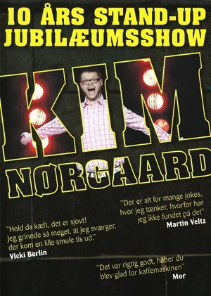 Постер: Kim Nørgaard: 10 års stand-up jubilæumsshow