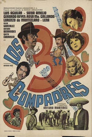 Постер: Los tres compadres