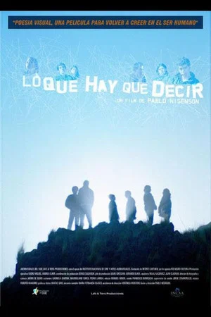 Постер: Lo que hay que decir