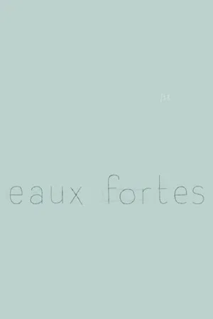 Постер: Eaux fortes