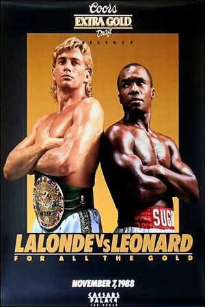 Постер: Sugar Ray Leonard vs. Donny Lalonde
