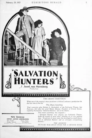Постер: The Salvation Hunters