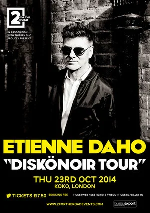 Постер: Etienne Daho au KOKO Theatre de Londres