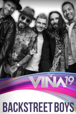 Постер: Backstreet Boys Festival de Viña del Mar