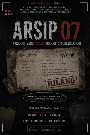 Постер: ARSIP 07: Rekaman Yang Tidak Pernah Dipublikasikan