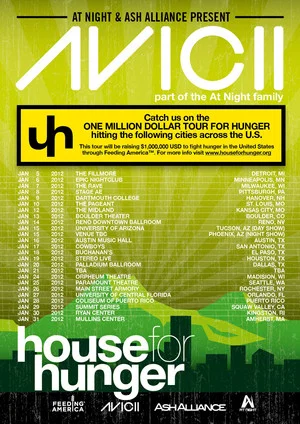 Постер: Avicii on Tour