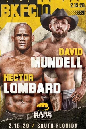 Постер: Bare Knuckle Fighting Championship 10
