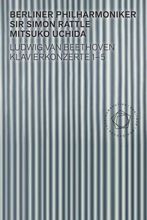 Постер: Beethoven: Piano Concertos 1-5 - Uchida, Rattle
