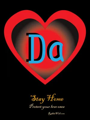 Постер: Coronavirus Ad - Stay Home