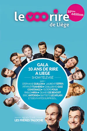 Постер: Festival du rire de Liège : les 10 ans