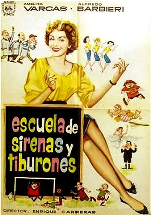 Постер: Escuela de sirenas y tiburones
