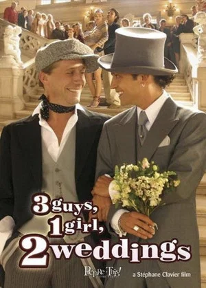 Постер: 3 Guys, 1 Girl, 2 Weddings