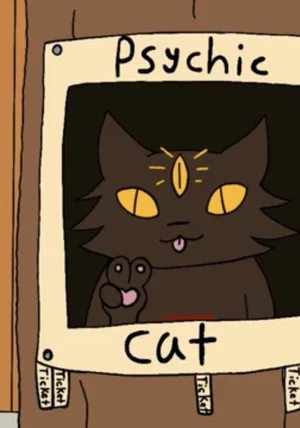 Постер: Psychic Cat