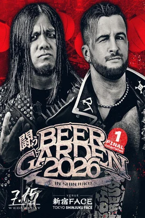 Постер: DDT Fighting Beer Garden 2026 in Shinjuku [FINAL COUNTDOWN 1]