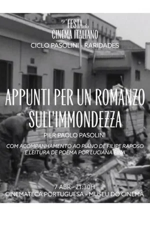 Постер: Appunti per un romanzo sull'immondezza