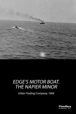 Постер: Edge's Motor Boat. The Napier Minor