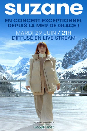 Постер: Suzane en concert à la Mer de Glace