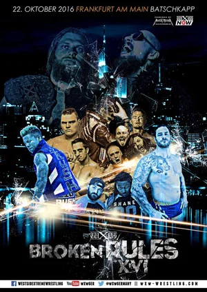 Постер: wXw Broken Rules XVI