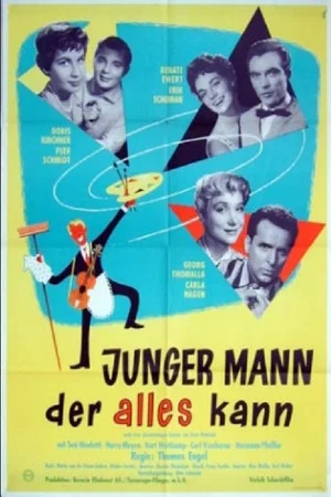 Постер: Junger Mann, der alles kann